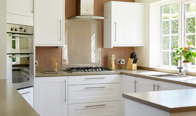 Wilsonart worktops in kitchen shot by Chris Rout