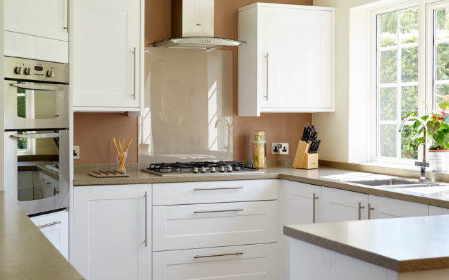 Wilsonart worktops in kitchen shot by Chris Rout