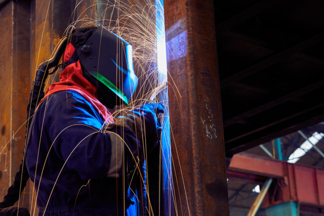 Hunter Brothers industrial image by Chris Rout