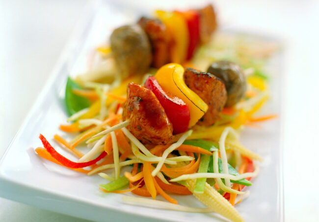 Kookaburra food chicken skewers