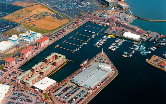 Hartlepool Marina by Chris Rout